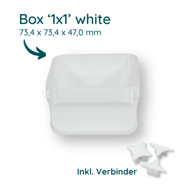 orgAlex Box-Bundle '3x4' #1 - white