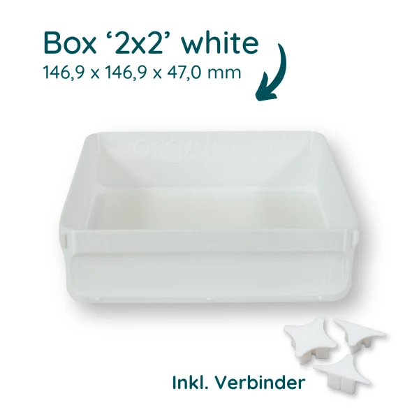 orgAlex Box-Bundle '3x4' #1 - white