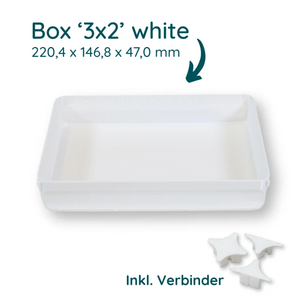orgAlex Box-Bundle '4x5' #1 - white