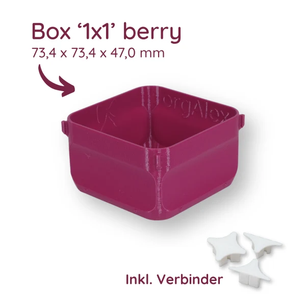 orgAlex Box-Bundle '3x4' #1 - berry