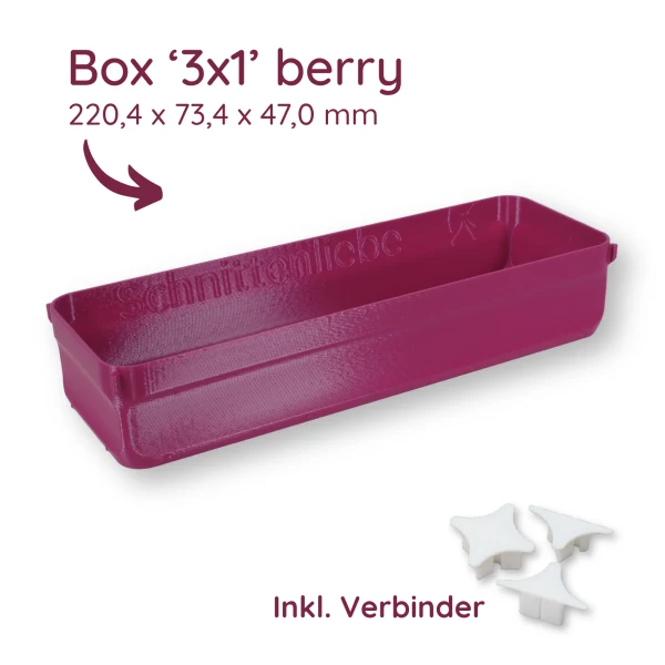 orgAlex Box-Bundle '3x4' #1 - berry