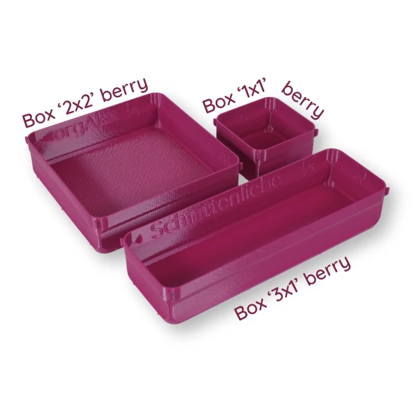 orgAlex Box-Bundle '4x5' #2 - berry