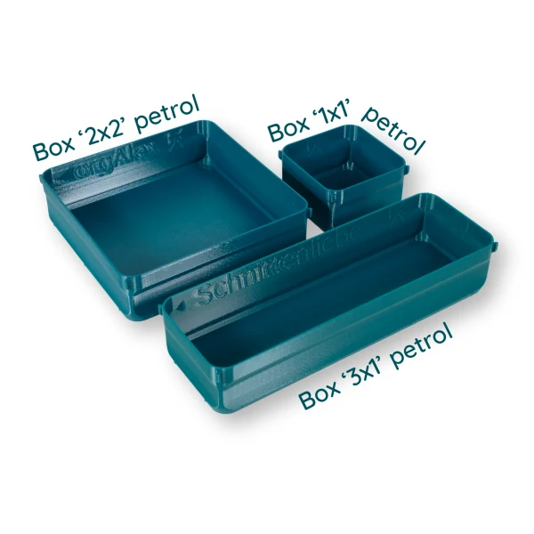 orgAlex Box-Bundle '3x4' #1 - petrol