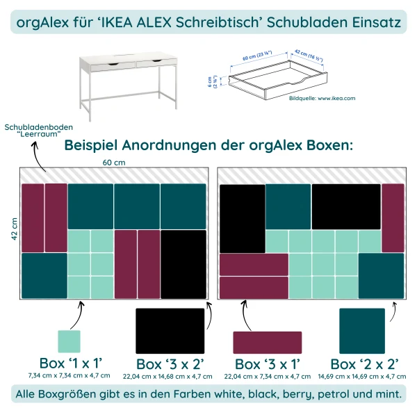 orgAlex Box '1 x 1'