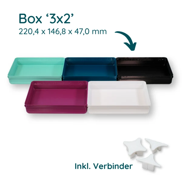 orgAlex Box '3 x 2'