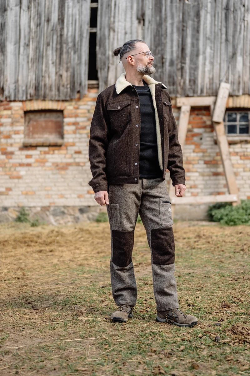 Karl | Walk-Fleece Jacke für Herren