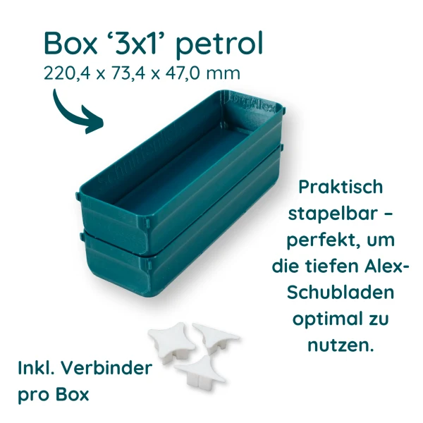orgAlex Box '3 x 1'