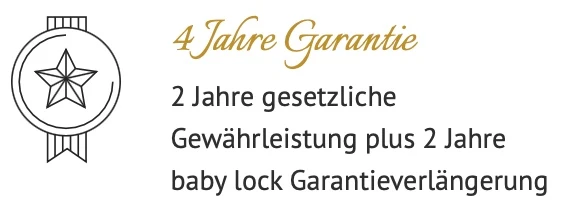 BABY LOCK - Acclaim - die Overlock mit dem etwas MEHR und 4 Jahre Garantie