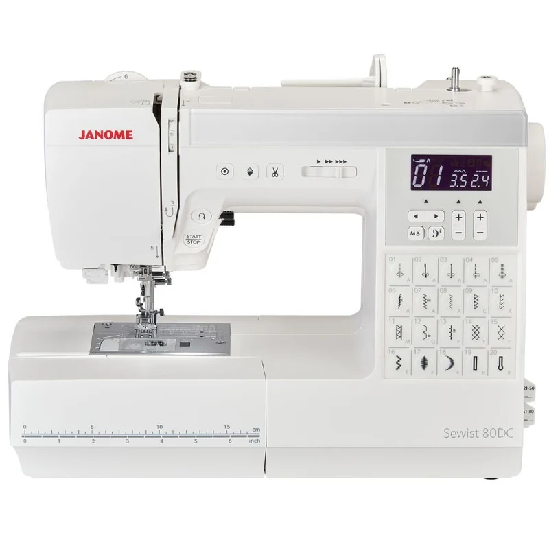 JANOME Sewist 80DC inkl. Anschiebetisch