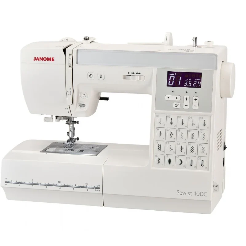 JANOME Sewist 40DC inkl. Anschiebetisch