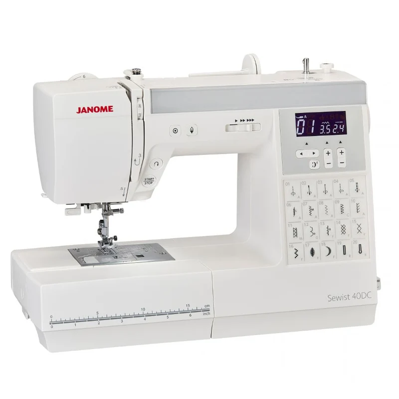 JANOME Sewist 40DC inkl. Anschiebetisch
