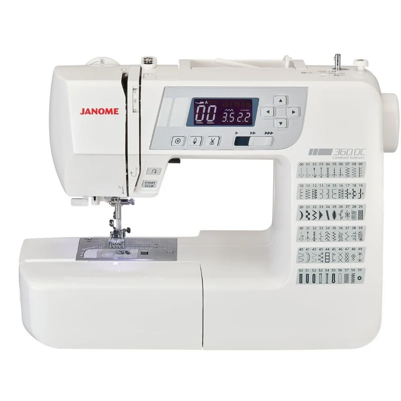 JANOME 360DC Limited Edition inkl. Anschiebetisch