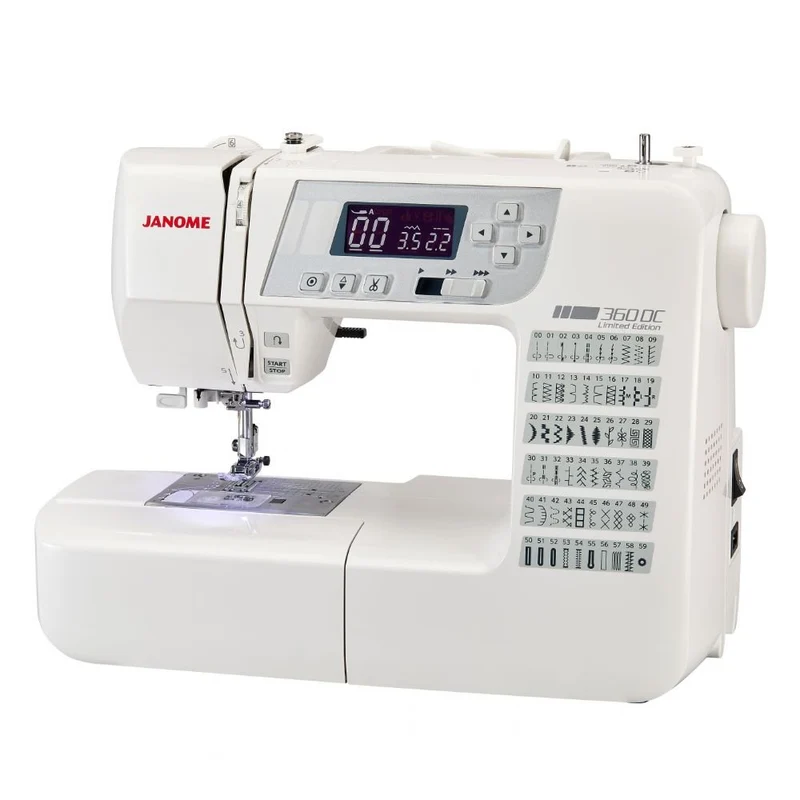 JANOME 360DC Limited Edition inkl. Anschiebetisch