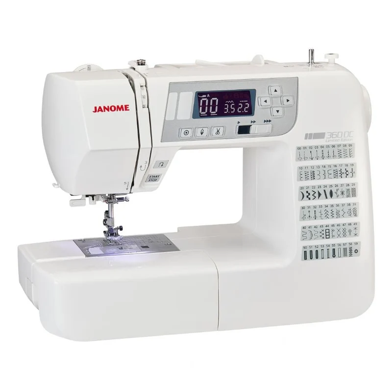 JANOME 360DC Limited Edition inkl. Anschiebetisch