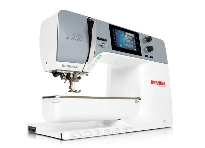 BERNINA B570 QE mit und ohne SDT-Stickmodul