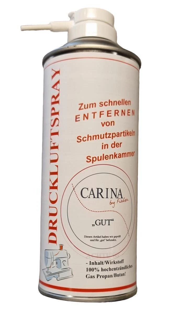 Druckluftspray – entfernt Staub & Nähstaub