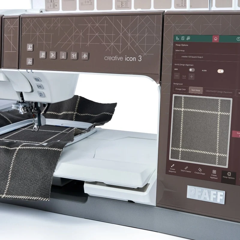 Pfaff creative icon 3 Näh und Stickmaschine mit Stickmodul