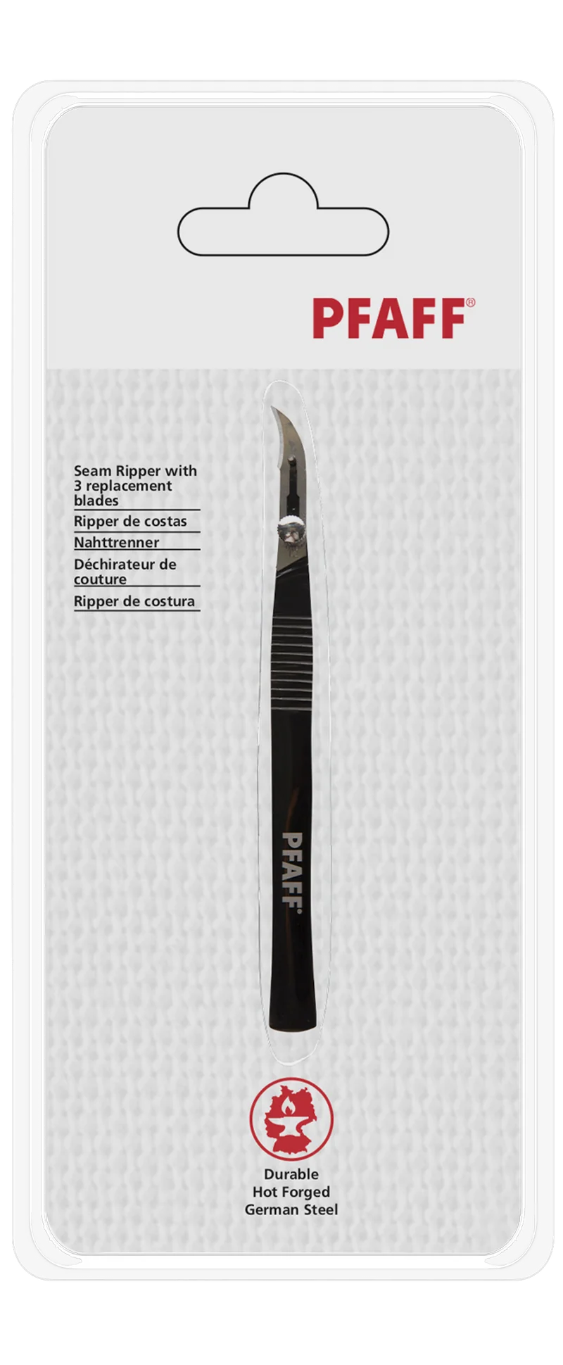 PFAFF Nahtauftrenner 15,2 cm inklusive 3 Ersatzklingen