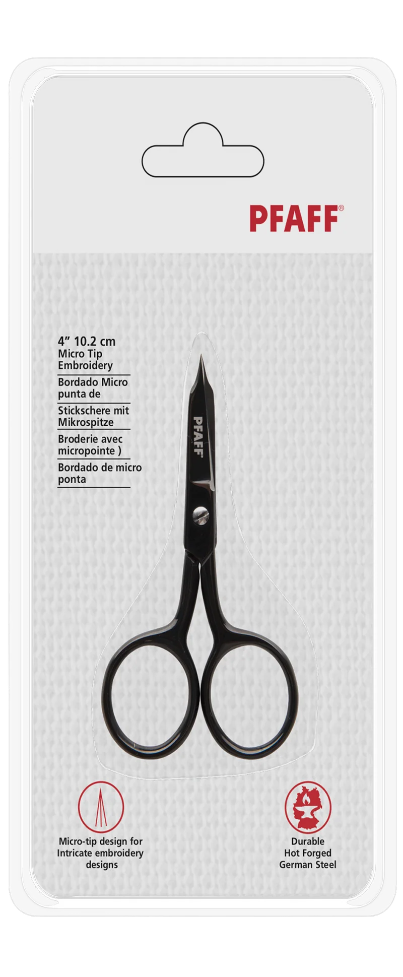 PFAFF Stickschere mit Mikrospitze 10,2 cm