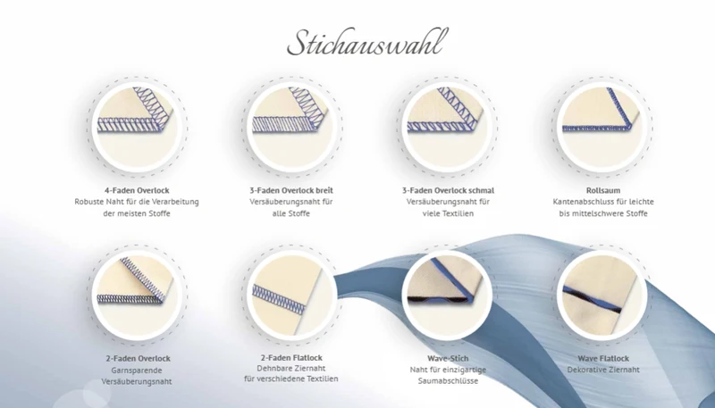 BABY LOCK - Enlighten UPGRATE - Overlock - JET AIR mit WAVE