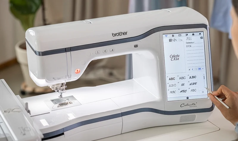 BROTHER - Celeste Innov-is CX1e Stickmaschine die auch Nähen kann