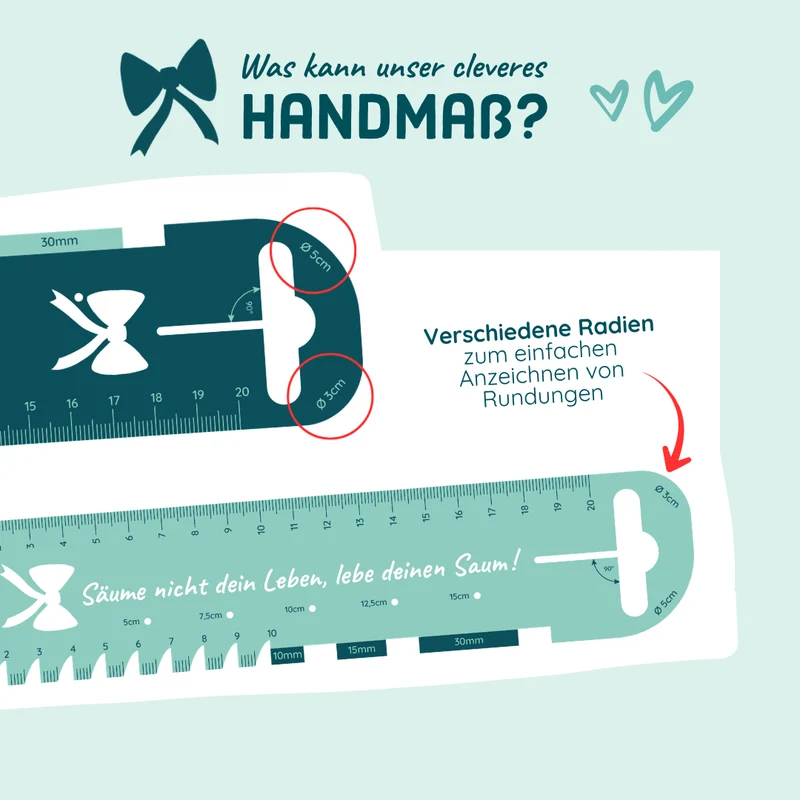 Schnittenliebe Handmaß