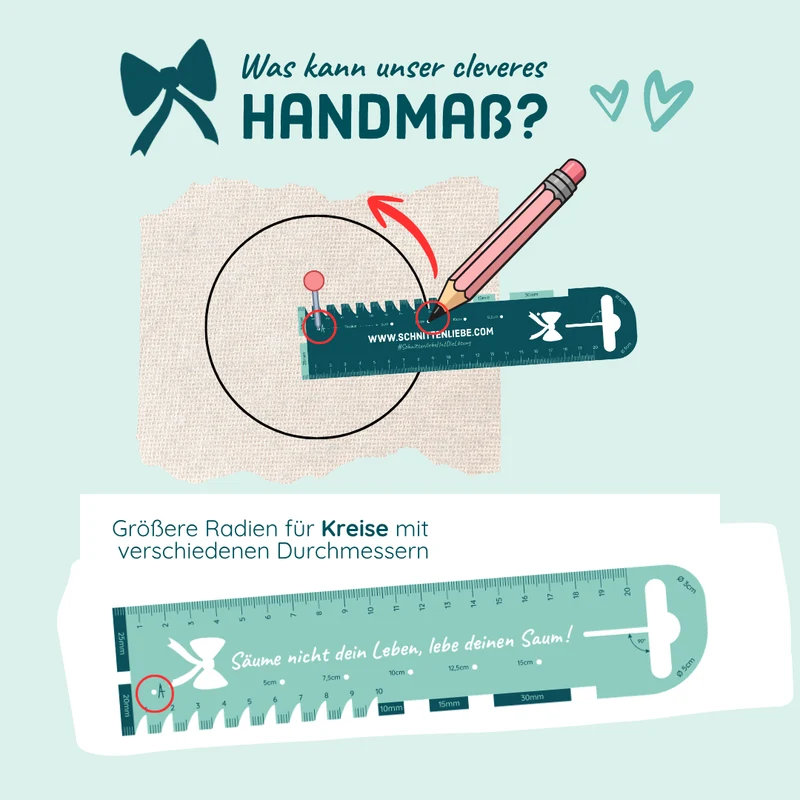 Schnittenliebe Handmaß