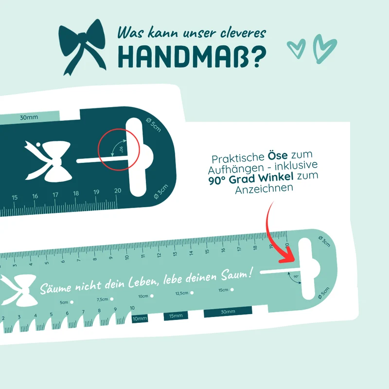 Schnittenliebe Handmaß