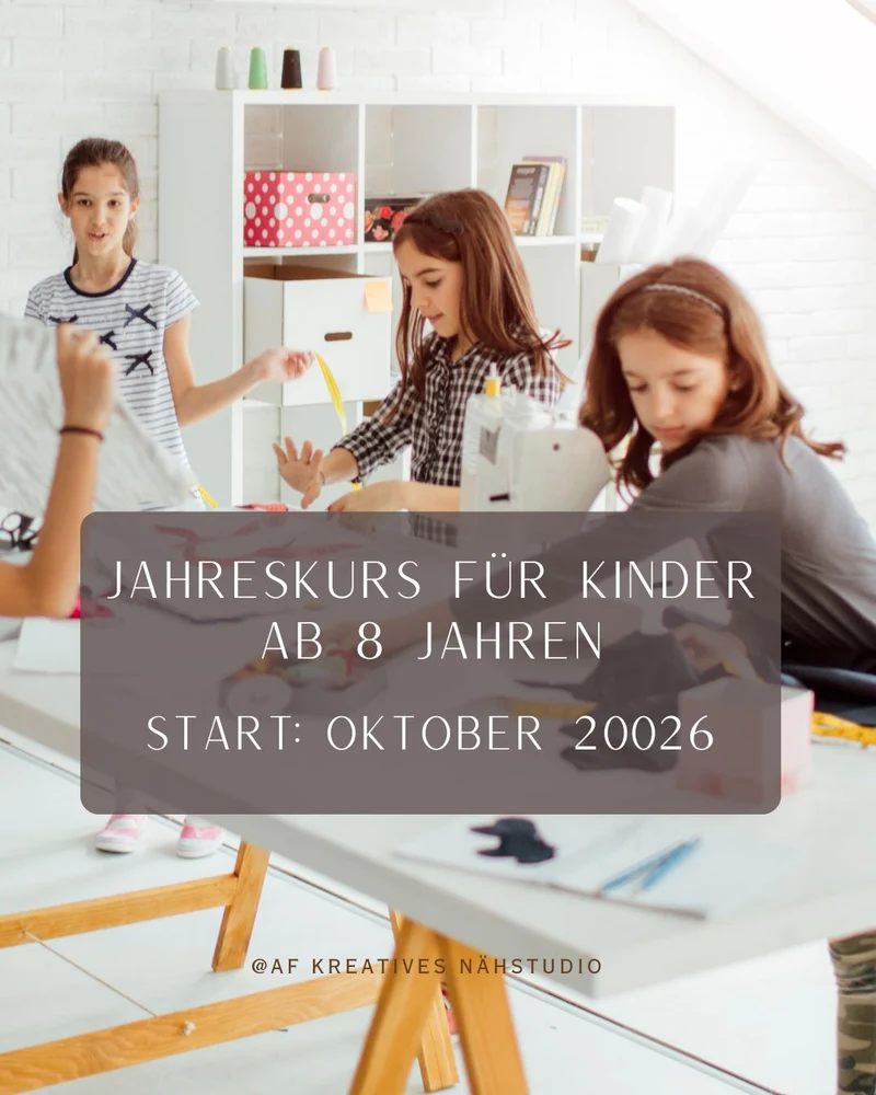 Jahreskurs für Kinder ab 8 Jahres