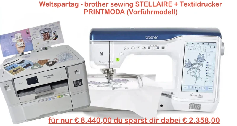 brother STELLAIRE XJ2 - unser Stern am Himmel
