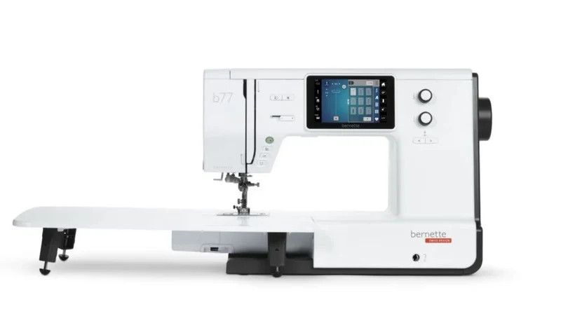BERNETTE b77 von BERNINA - Nähmaschine + Kniehebel +USB