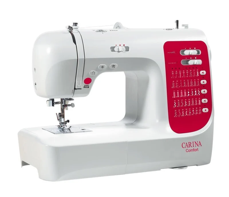 Carina Comfort Computer-Nähmaschine – 40 Stichprogramme für müheloses Nähen