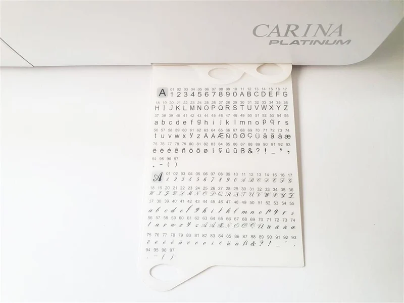 Carina Platinum Computer-Nähmaschine – über 400 Programme