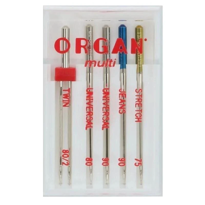Organ Nähnadeln Multi Box (5 Stück) – gemischtes Sortiment
