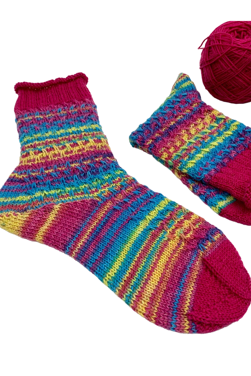 Strickanleitung Socken 15-Years-Socks (PDF)