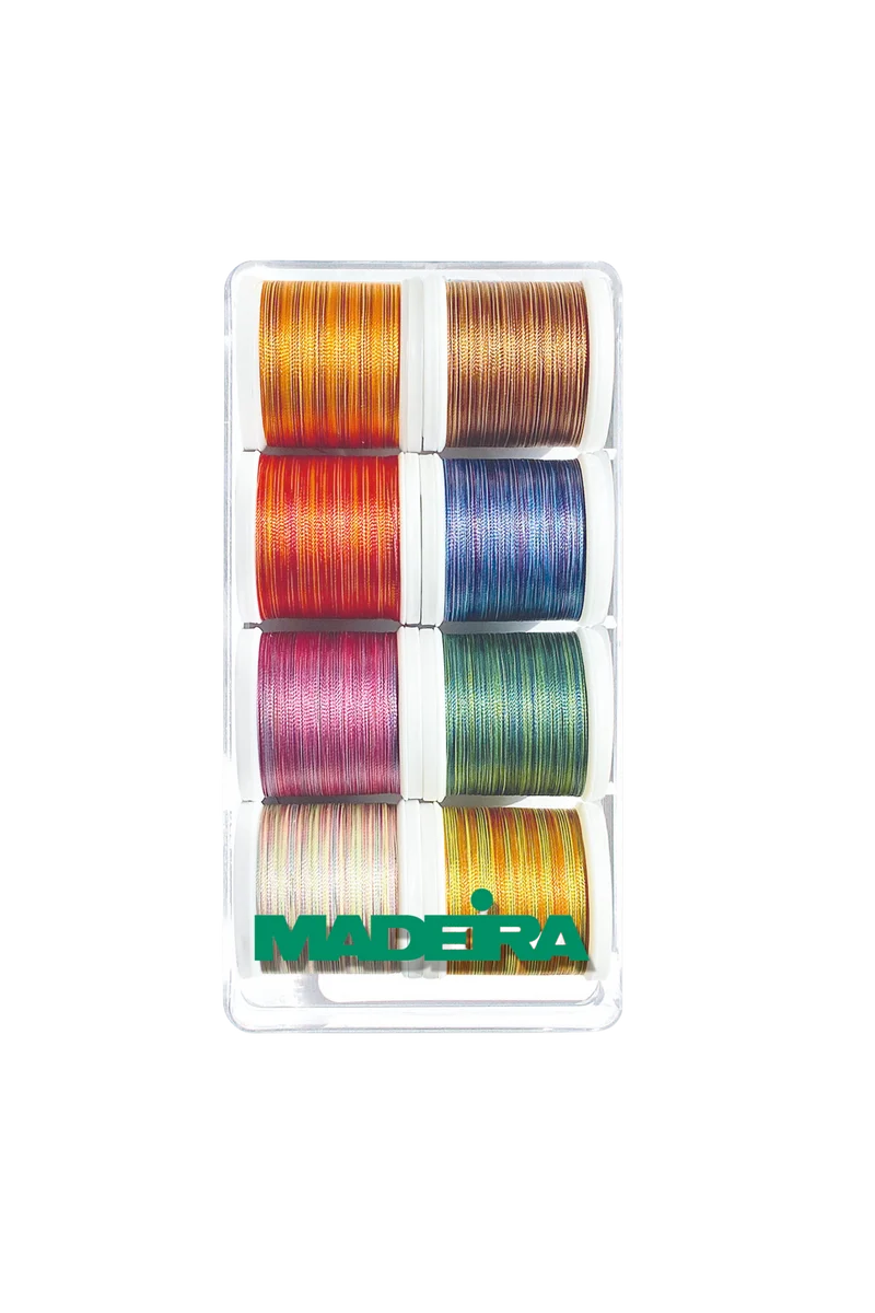Madeira Polyneon 40 Multicolor Garnbox – 8 × 200 m