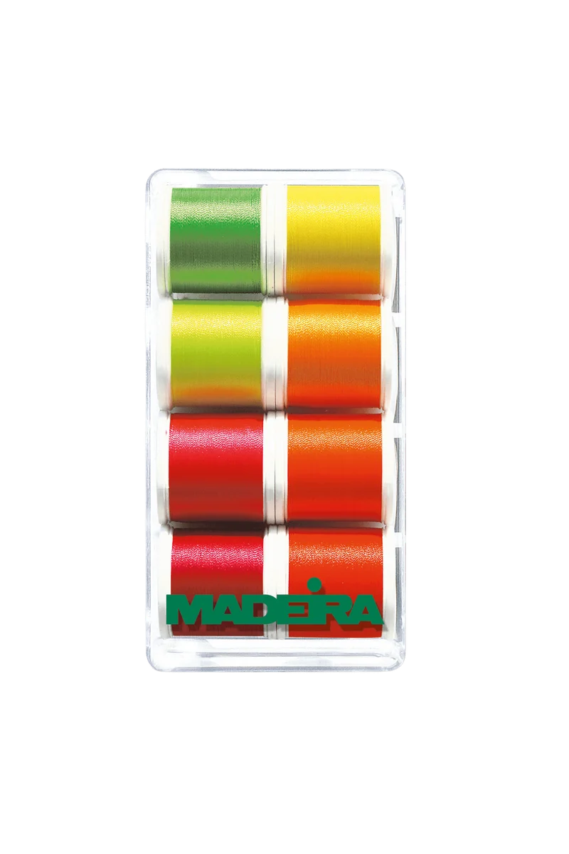 Madeira Polyneon 40 Neon Garnbox – 8 × 400 m