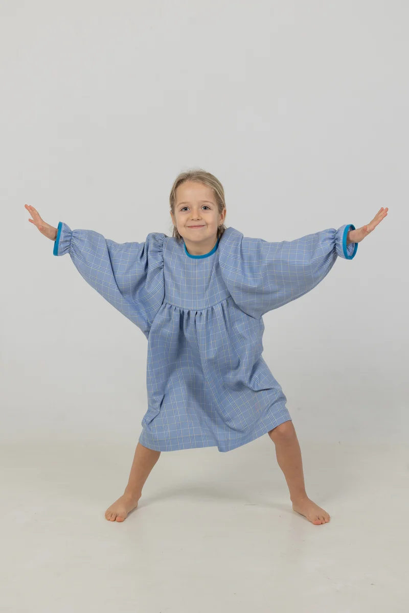 Mädchenkleid „Maja“ – Schnittmuster & Nähanleitung (Gr. 104–152)