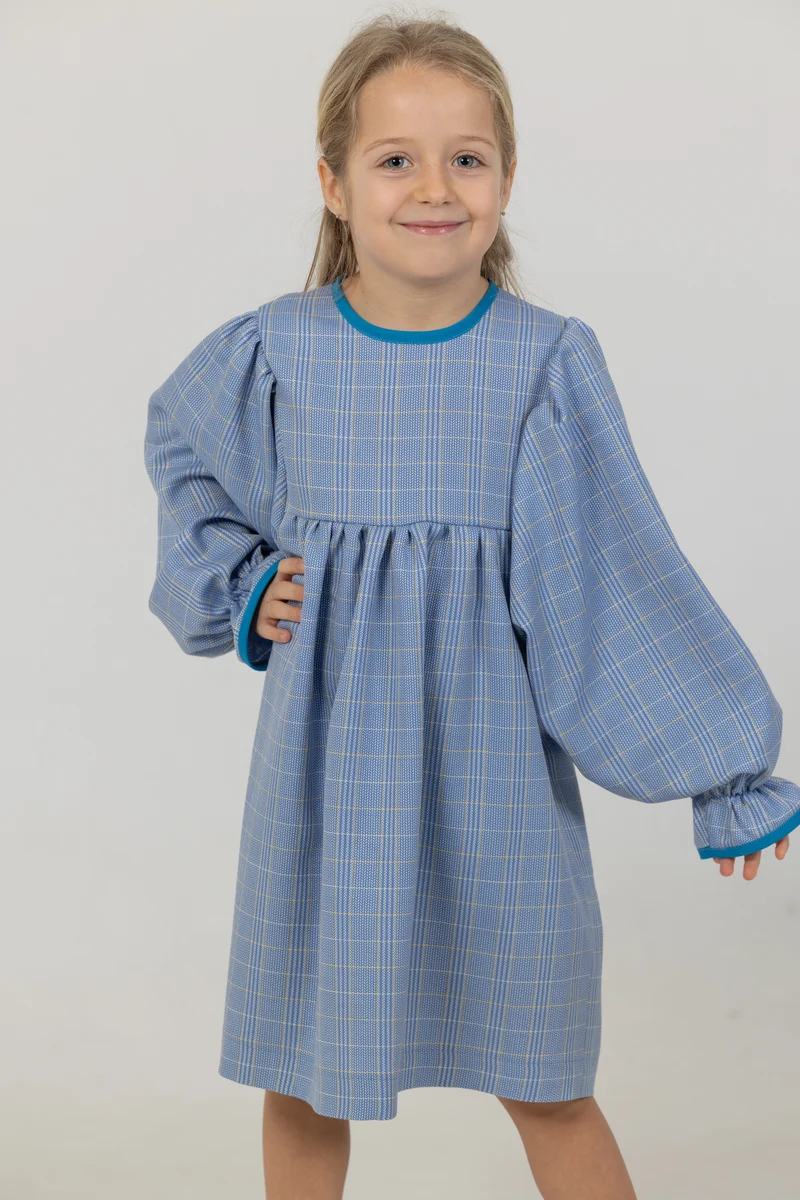 Mädchenkleid „Maja“ – Schnittmuster & Nähanleitung (Gr. 104–152)