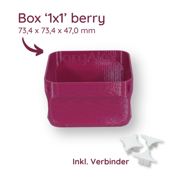 orgAlex Box-Bundle '3x4' #2 - berry
