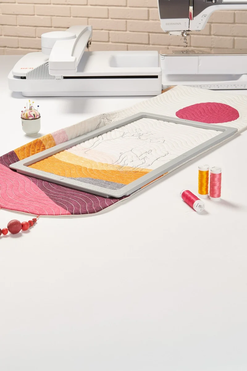 BERNINA Großer Magnet-Stickrahmen – 21 × 40 cm
