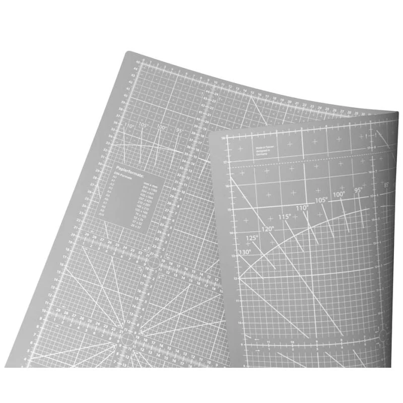 Patchworkmatte grau in verschiedenen Größen