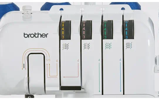 BROTHER - 2104 D - Overlock - unser Besteller bei Overlock zum Einstieg