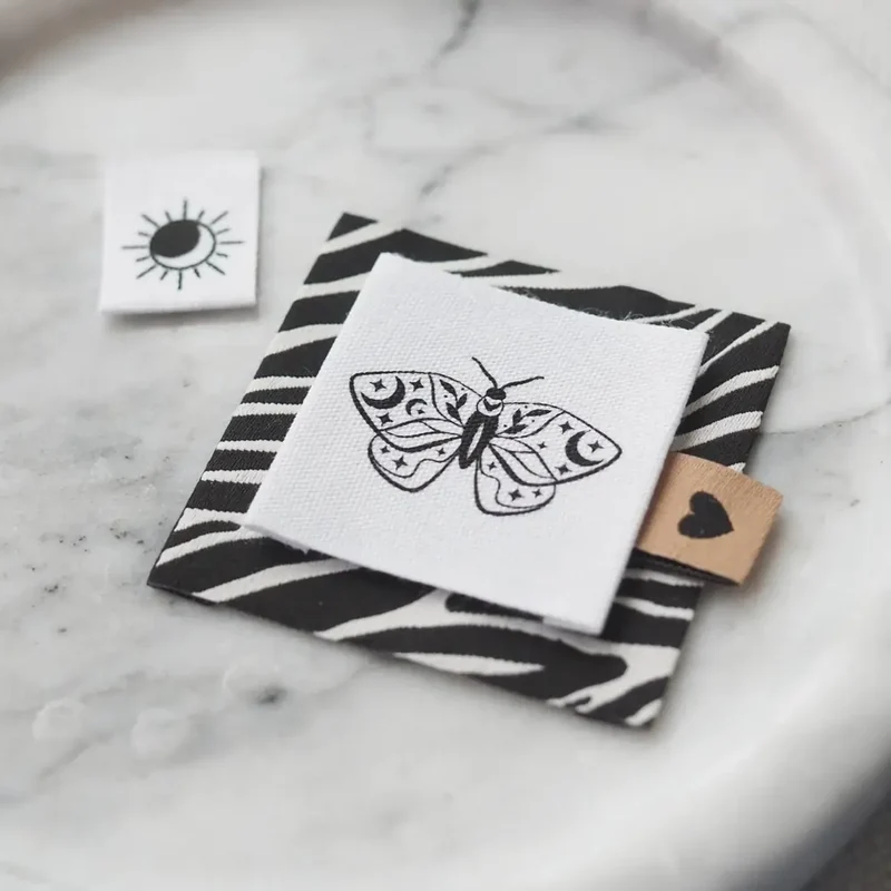 ZEBRA XXL Weblabel - Label-Set by Paul & Clara