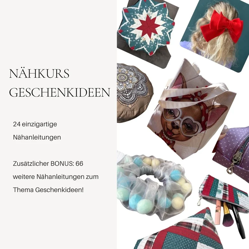 90 Nähanleitungen / Geschenkideen