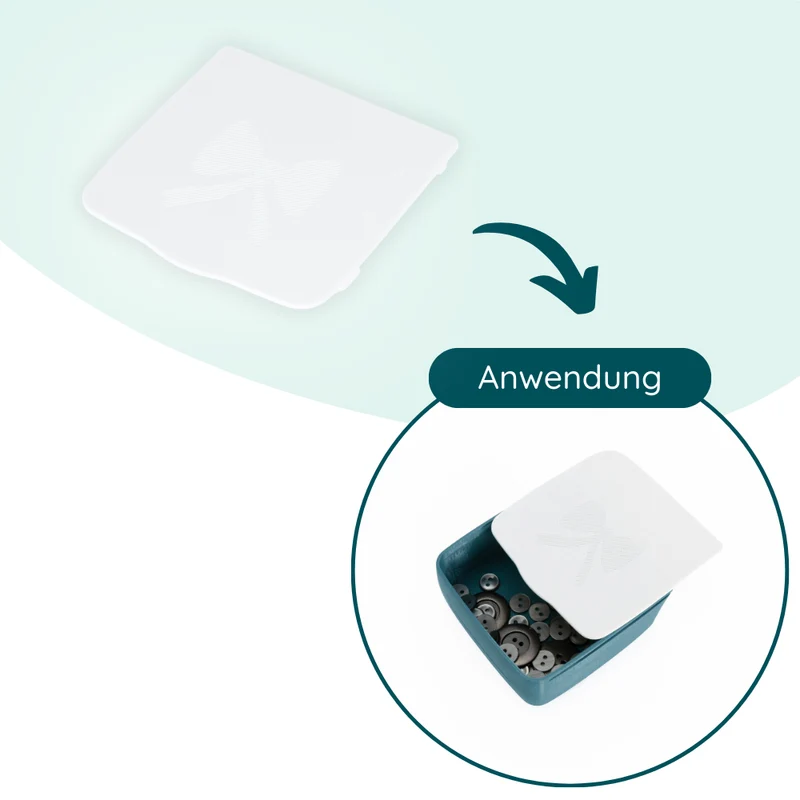 Sew OrgaNiced Transportdeckel für Aufbewahrungsbox