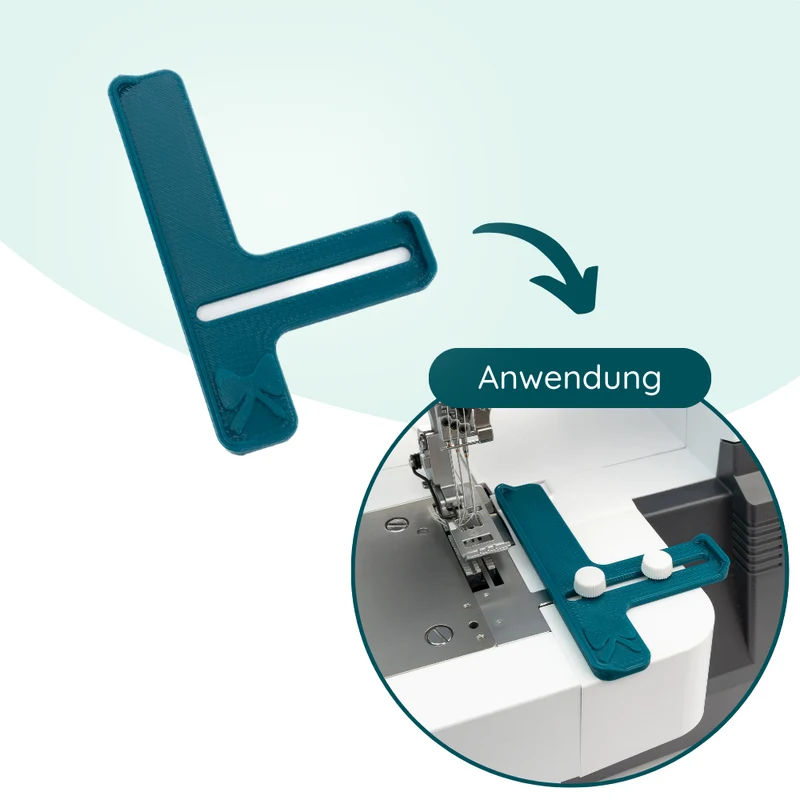 Saumführung für Coverlocks