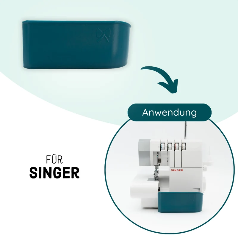 Auffangbehälter für Singer Overlocks