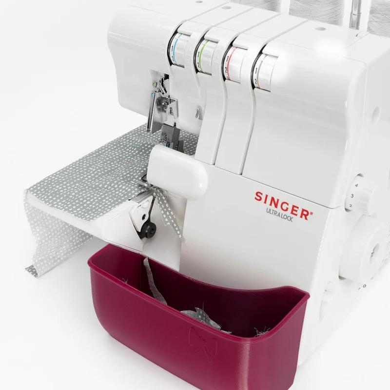 Auffangbehälter für Singer Overlocks