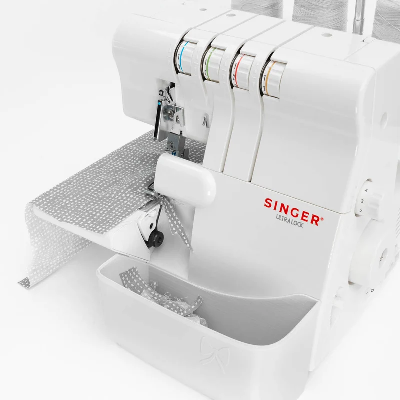 Auffangbehälter für Singer Overlocks